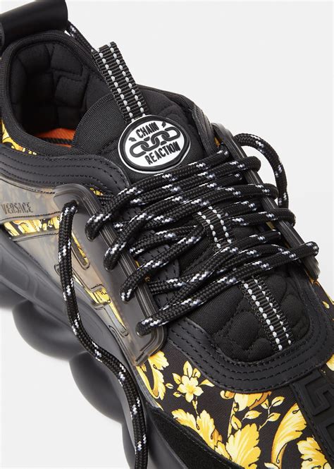 young versace chain reaction sneakers